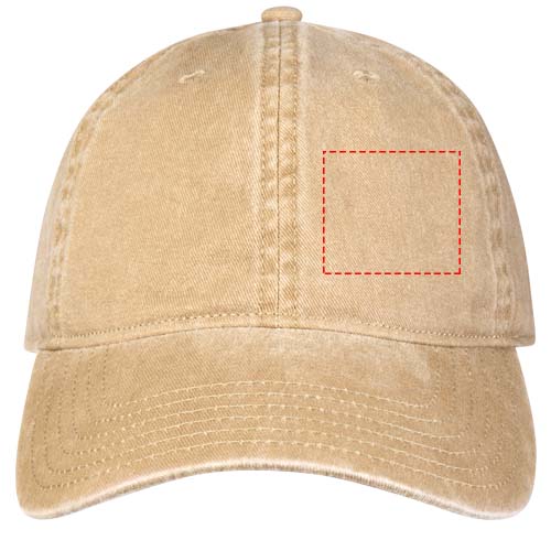 Grafton 270 g/m² Kappe mit 6 Segmenten washed