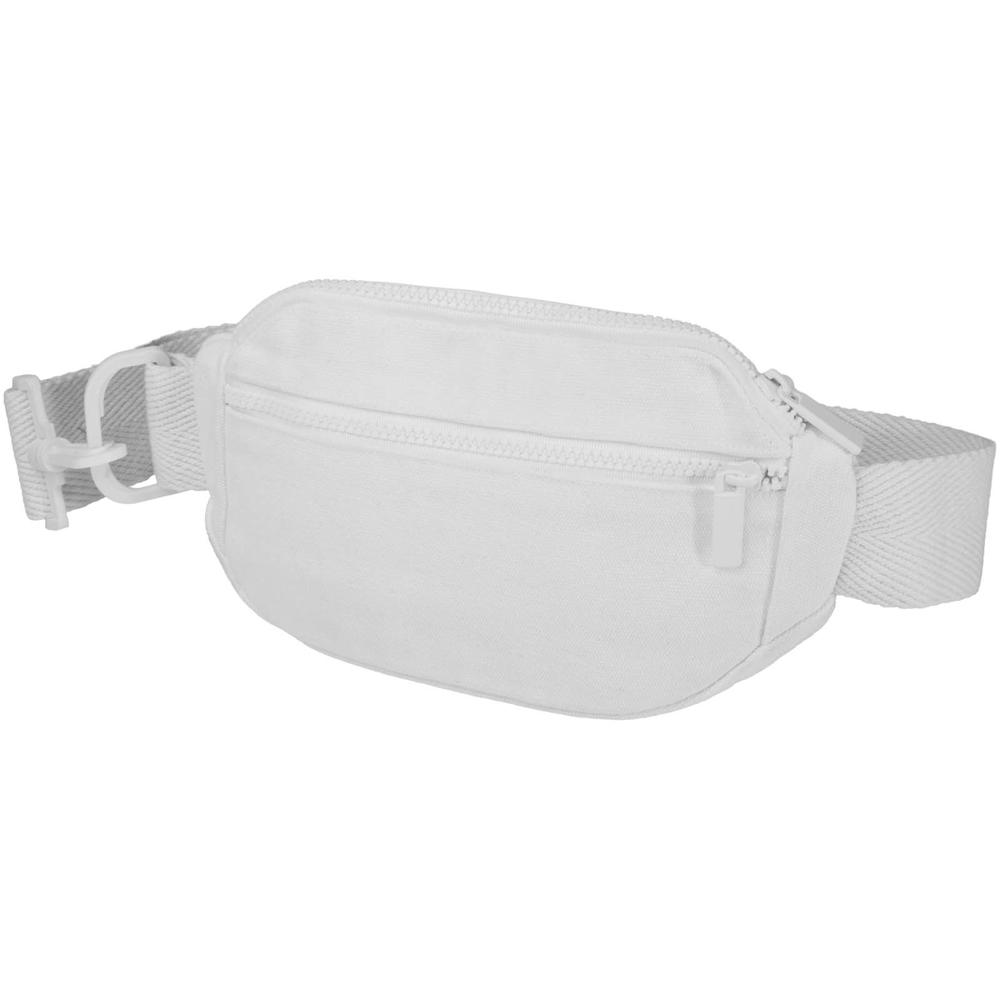 Crescent 500 g/m² Aware™ recycelte Umhängetasche - weiss