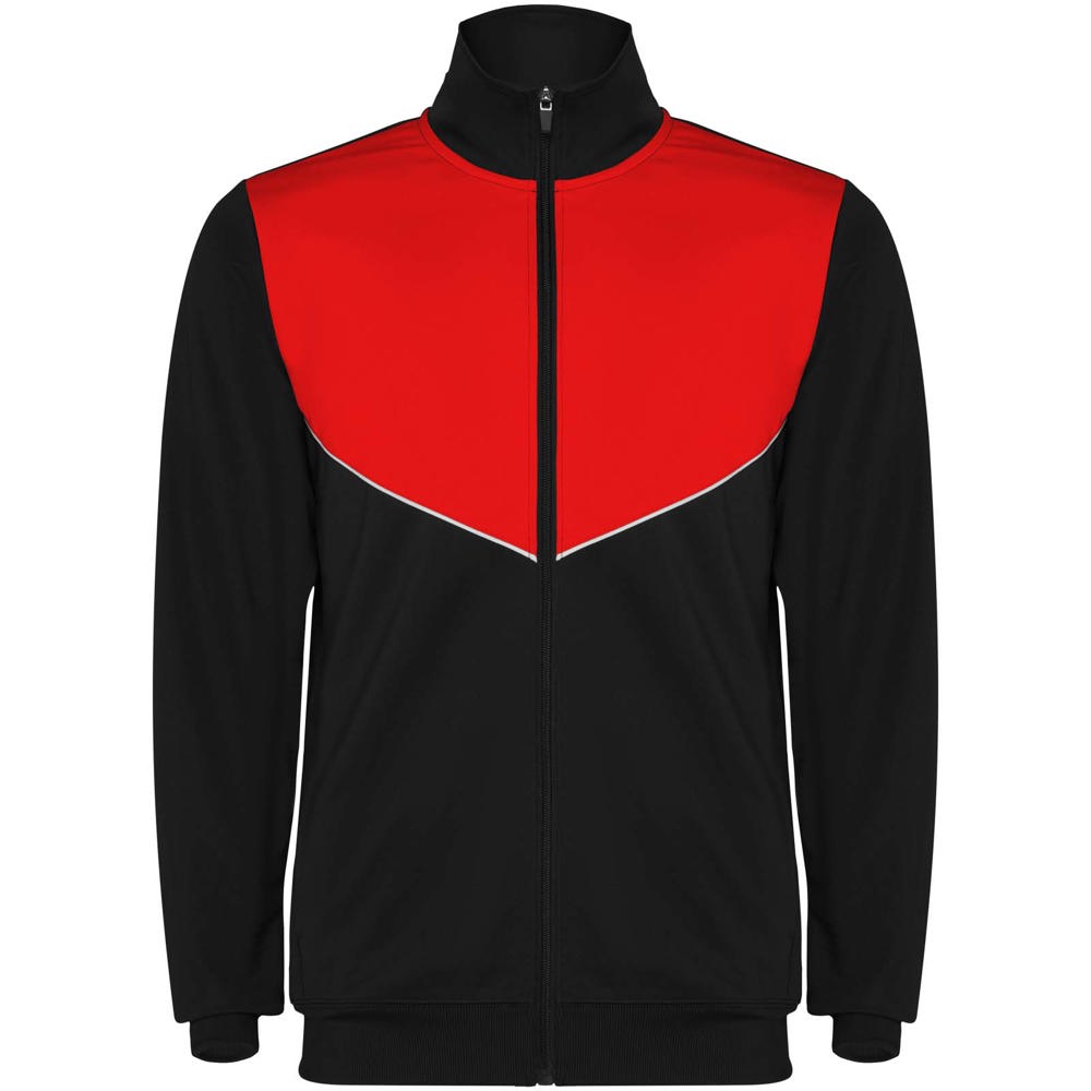 Evans Trainingsanzug Unisex - schwarz, rot