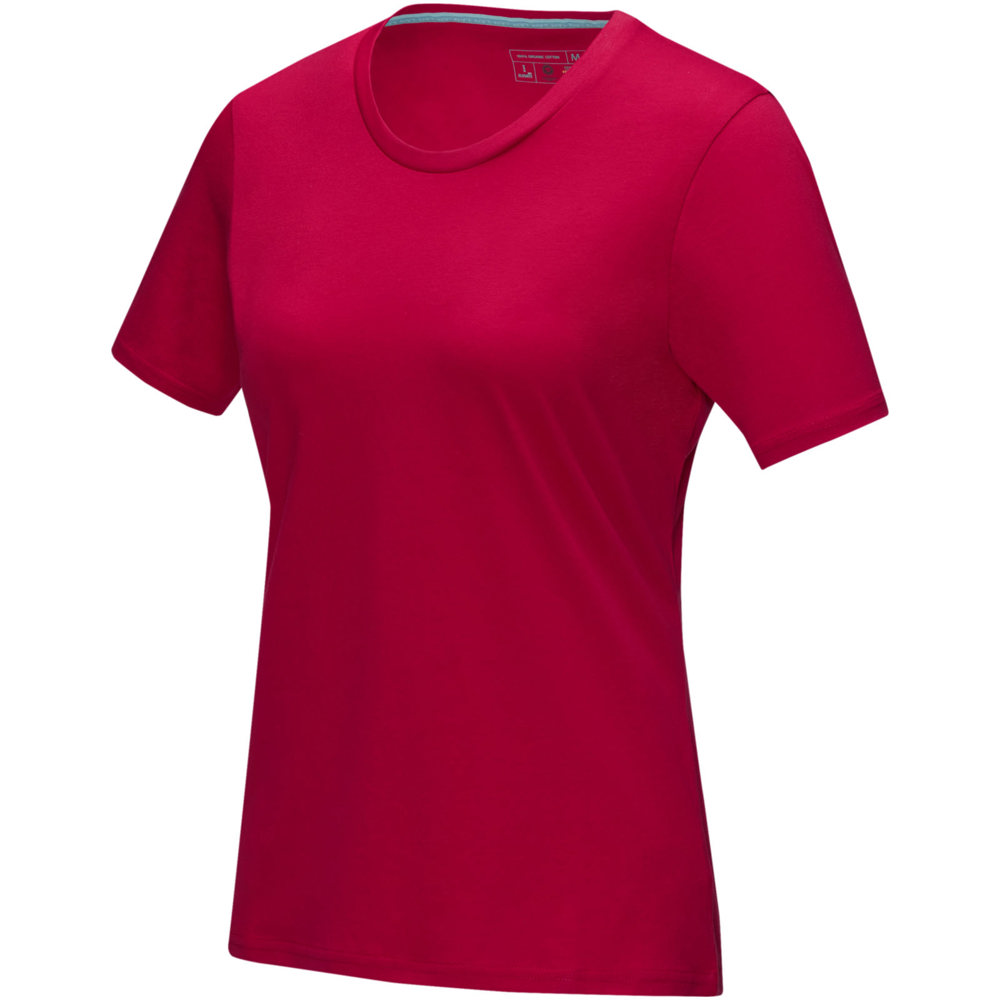 Azurite T-Shirt aus Bio-Baumwolle für Damen - Rot