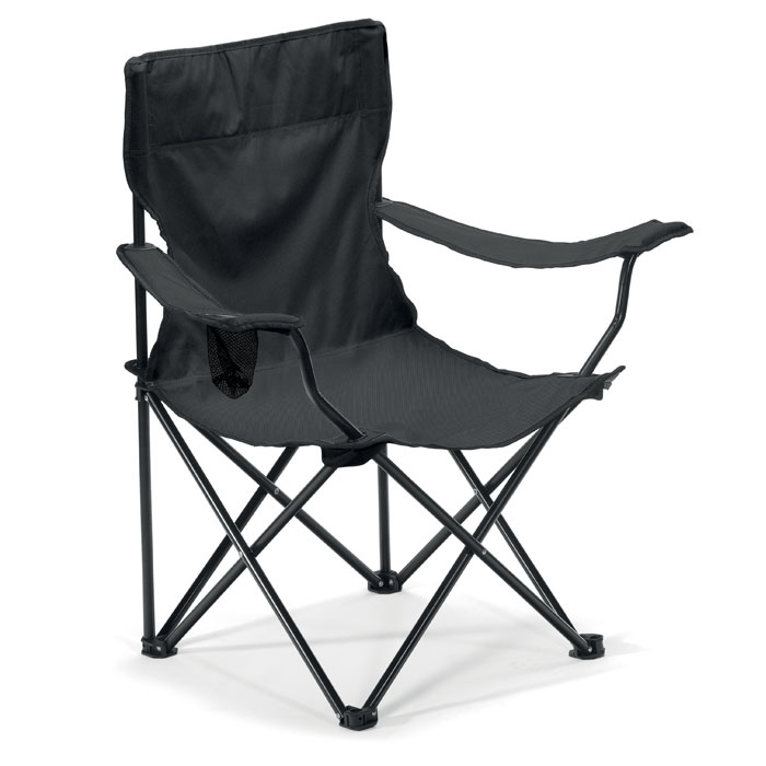 EASYGO - Camping/Strandstuhl  - Schwarz