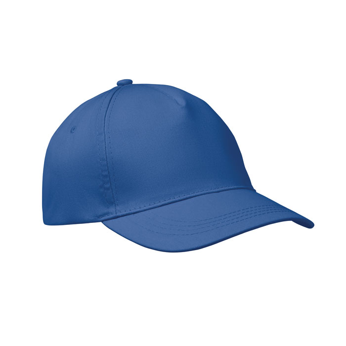 BUZZ - Baseball cap 5 panels 160g/m² - Königsblau