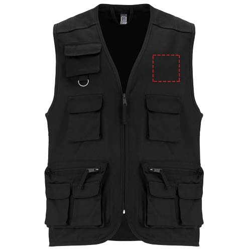 Venera Arbeitsweste mit V-Ausschnitt und mehreren Taschen, 200 g/m2 