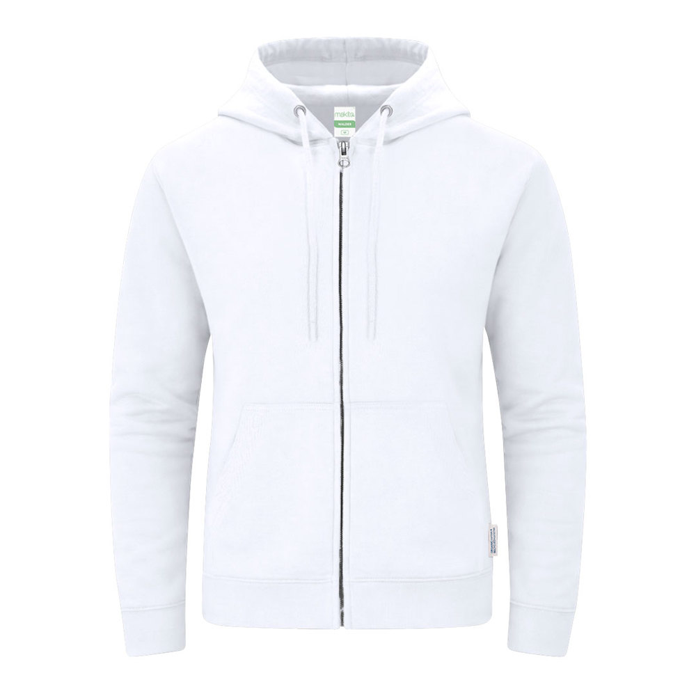 Erwachsene Sweatshirt mit Kapuze + Reißverschluss Walder - BLA