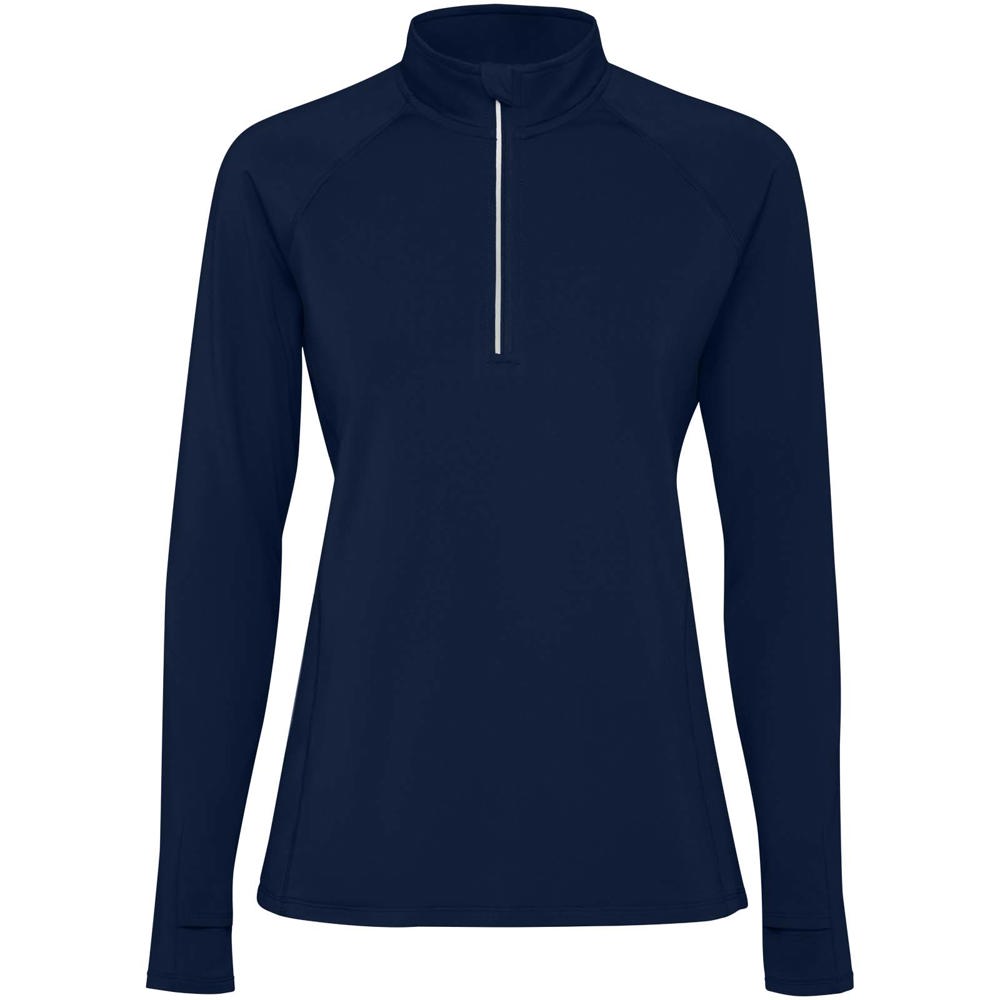 Estambul Half-Zip Sweatshirt für Damen - marineblau