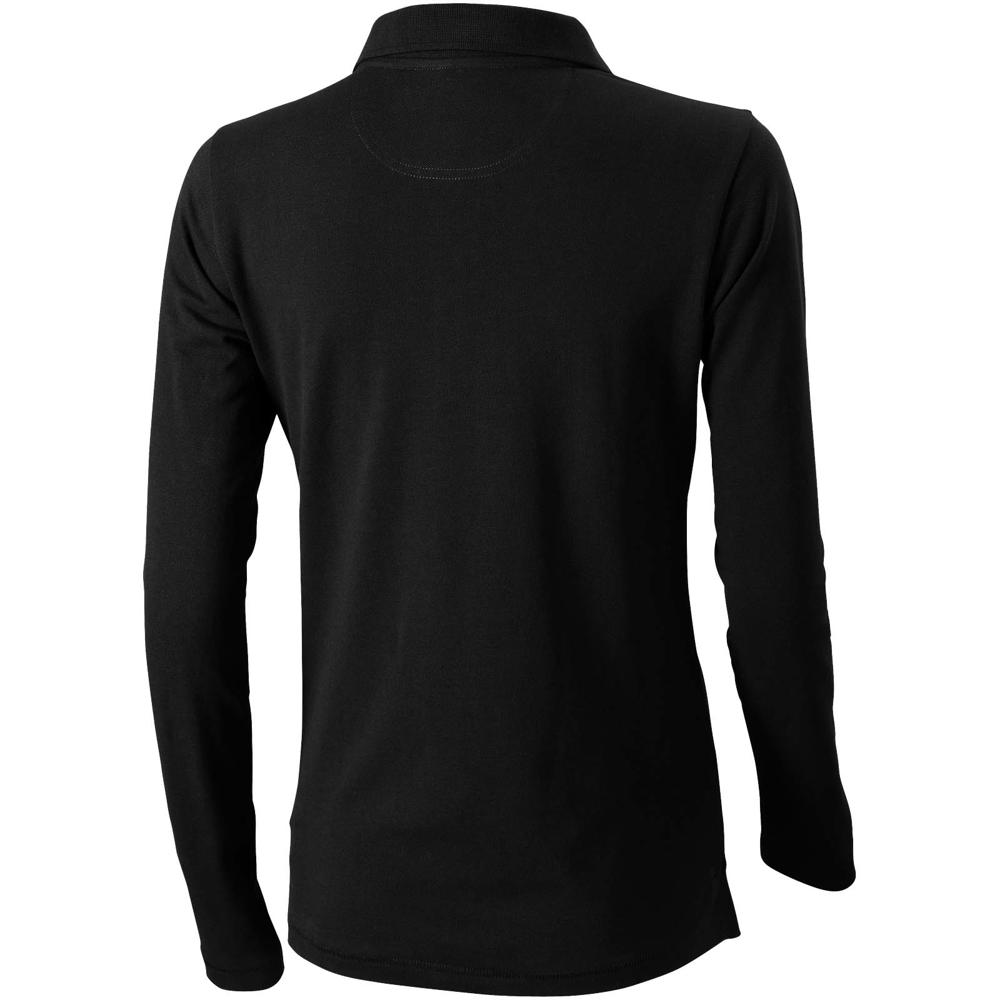 Calgary Langarm Poloshirt für Damen