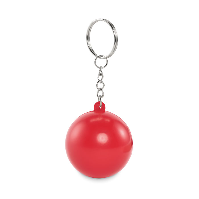 CIRKELY - Schlüsselring Kugelform PU - Rot