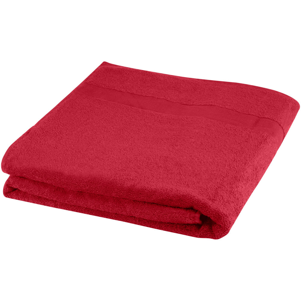 Evelyn 450 g/m² Baumwollhandtuch 100 x 180 cm - Rot