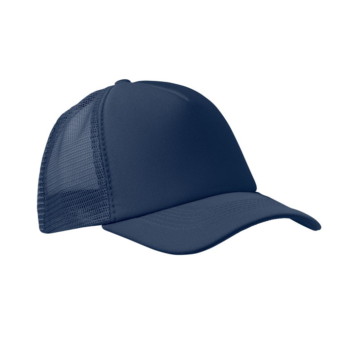 BUBBLE - Trucker cap 5 panels - Marineblau