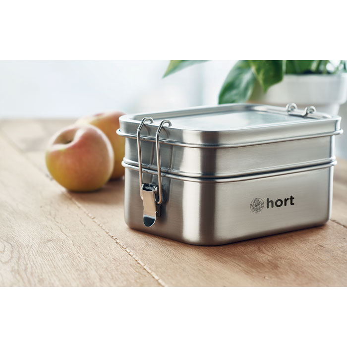 DOUBLE CHAN - Lunchbox aus Edelstahl
