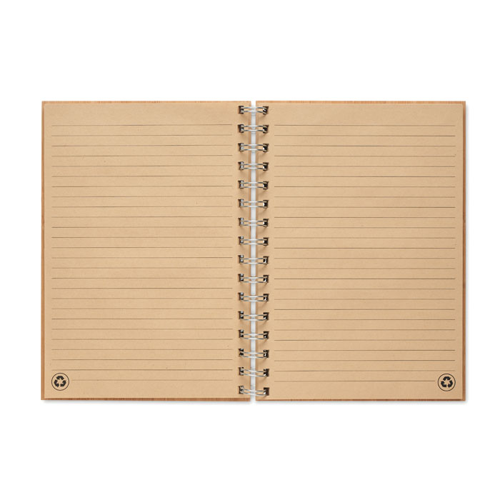 BRAM - DIN A5 Ringbuch Bambus
