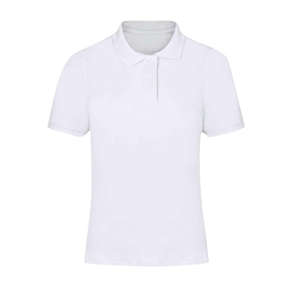 Erwachsene Frauen Weiß Polo-Shirt Charles - BLA