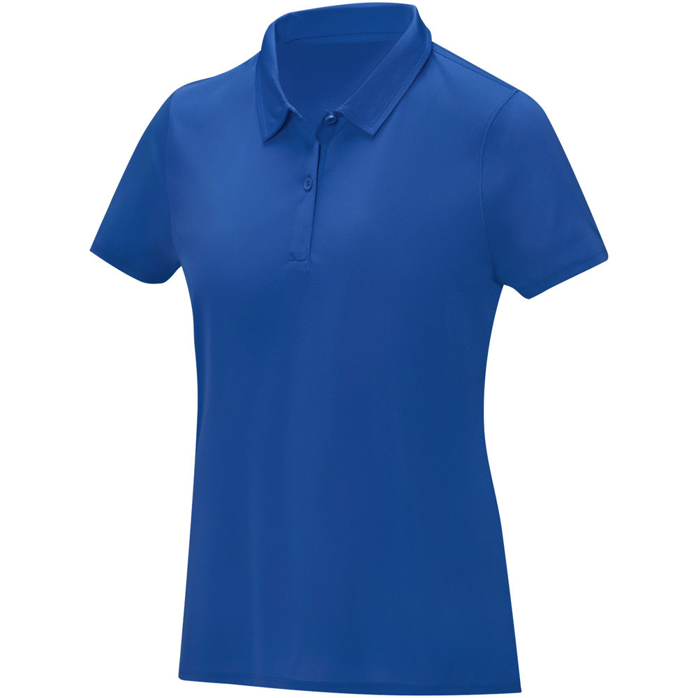 Deimos Poloshirt cool fit mit Kurzärmeln für Damen - Blau