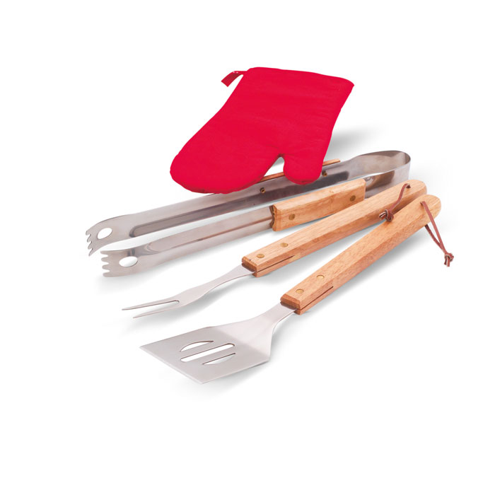 DONAU EAST - BBQ Schürze mit BBQ Werkzeug