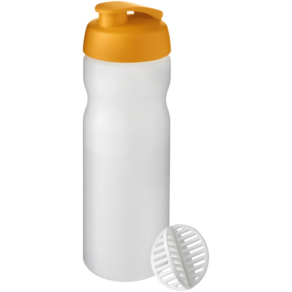 Baseline Plus 650 ml Shakerflasche - orange, klar mattiert