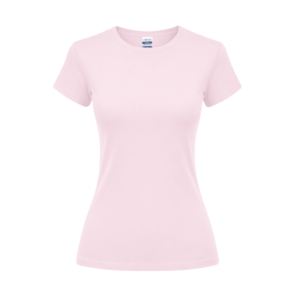 Erwachsene Frauen Farbe T-Shirt Epika - Rosa