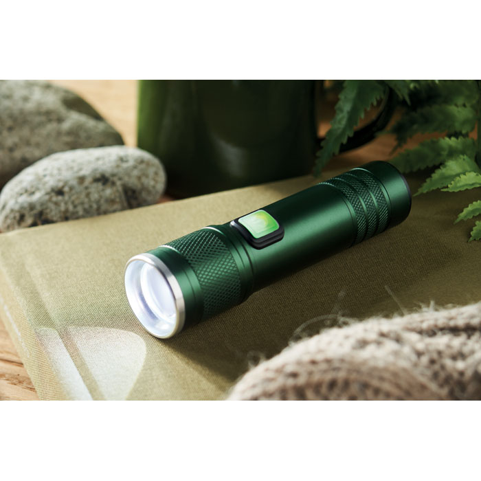 FLASHRA - Wiederaufladbare Taschenlampe