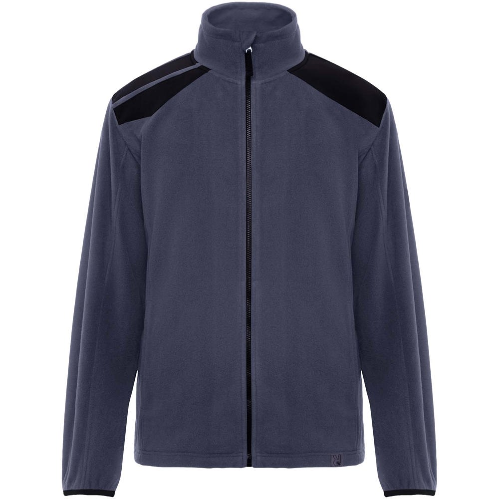 Terrano Mikrofleecejacke, unisex - blei, schwarz