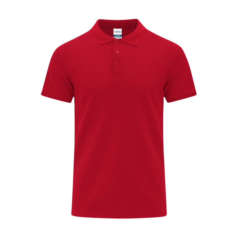 Erwachsene Farbe Polo-Shirt Chaplin - ROJ
