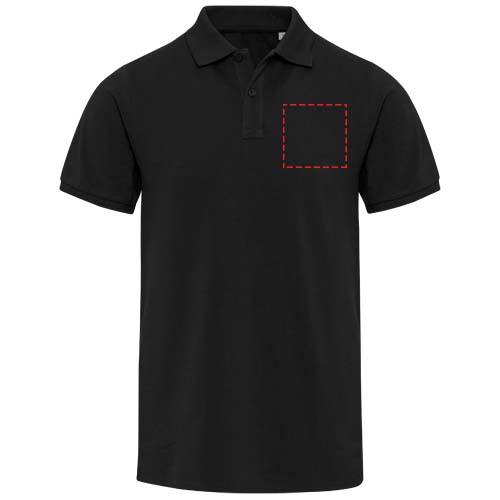 Beryl Kurzärmeliges Poloshirt aus 220 g/m² Bio-Recyclingmaterial (OCS), unisex