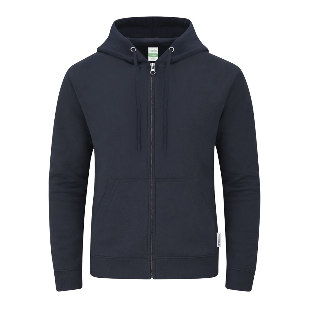 Erwachsene Sweatshirt mit Kapuze + Reißverschluss Walder - MROS