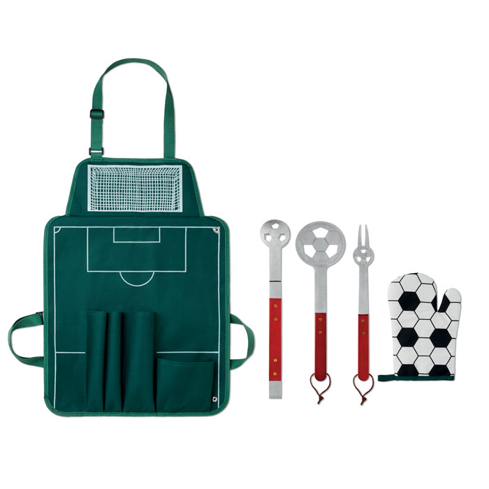 DONAU BALLY - Fußball BBQ Set