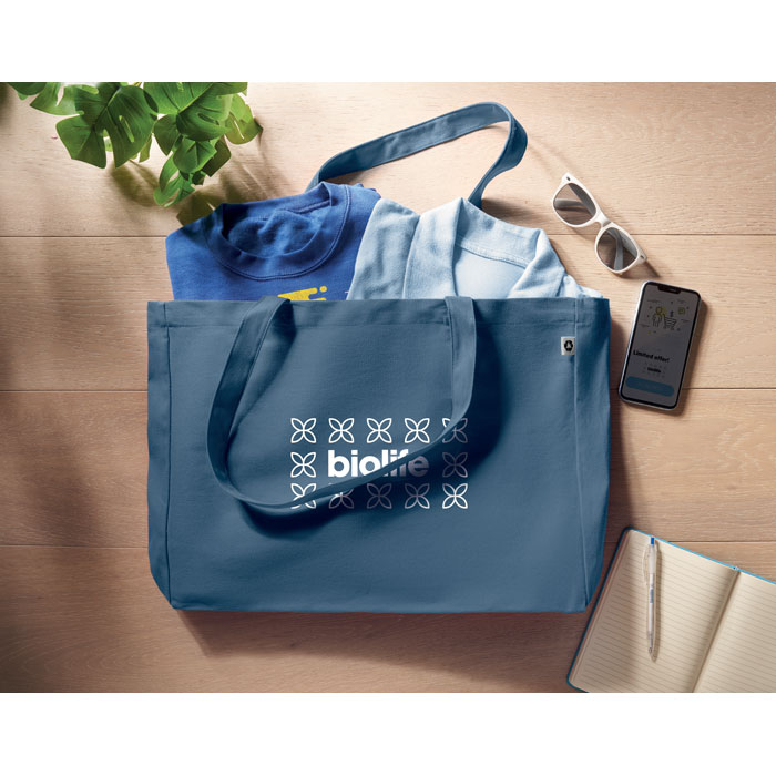 RESPECT COLOURED - Recycelte Canvas-Tasche
