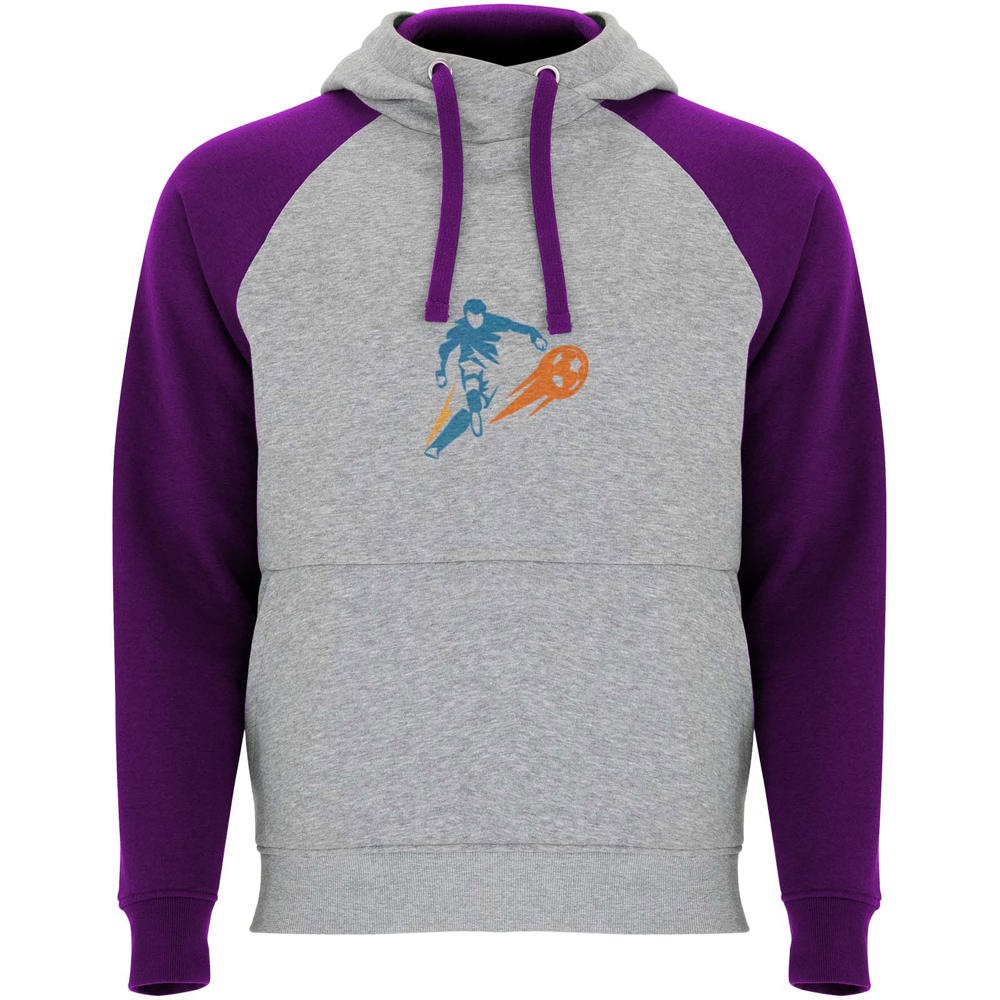 Badet zweifarbiger Kapuzenpullover für Kinder 