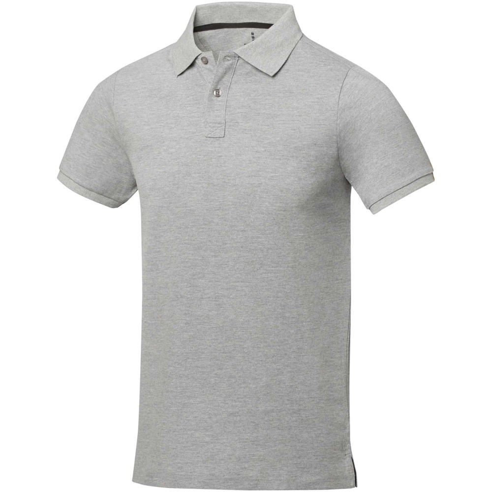 Calgary Poloshirt für Herren - grau meliert
