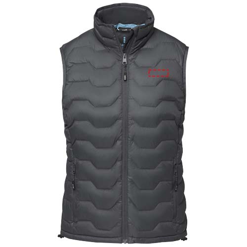 Petalite GRS isolierter Daunen-Bodywarmer für Damen aus recyceltem Material