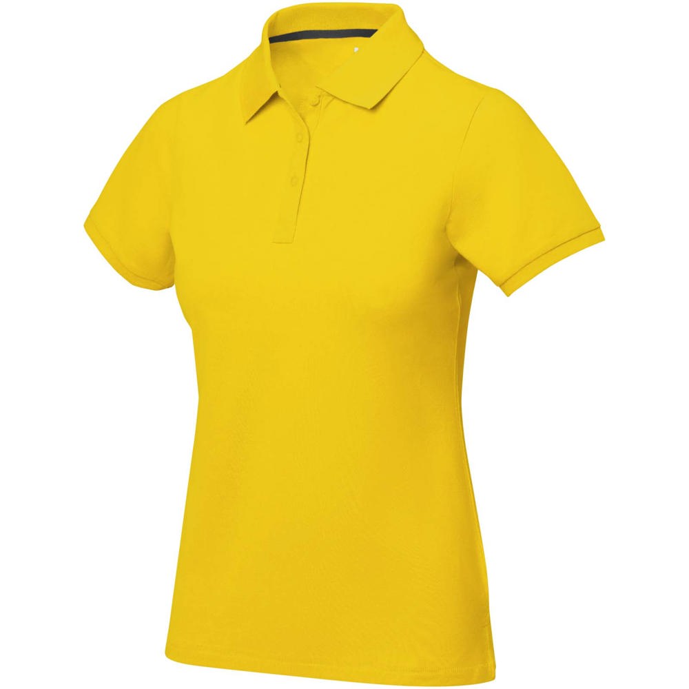 Calgary Poloshirt für Damen - Gelb
