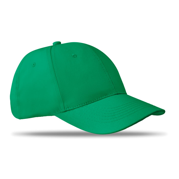 BASIE APOLLO - Baseball cap 6 panels 160g/m² - Grün