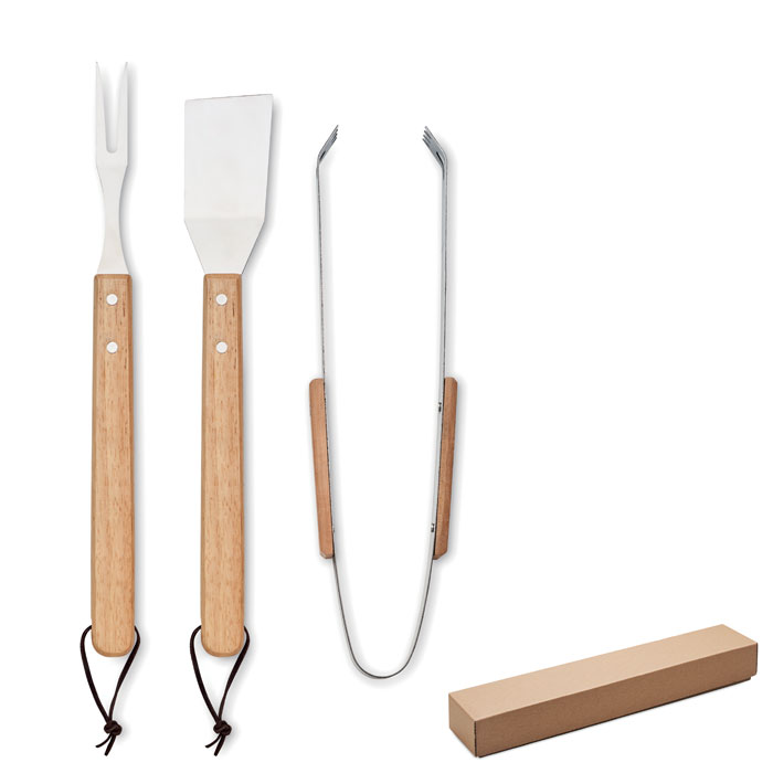 SMOKEY - BBQ-Set Eiche