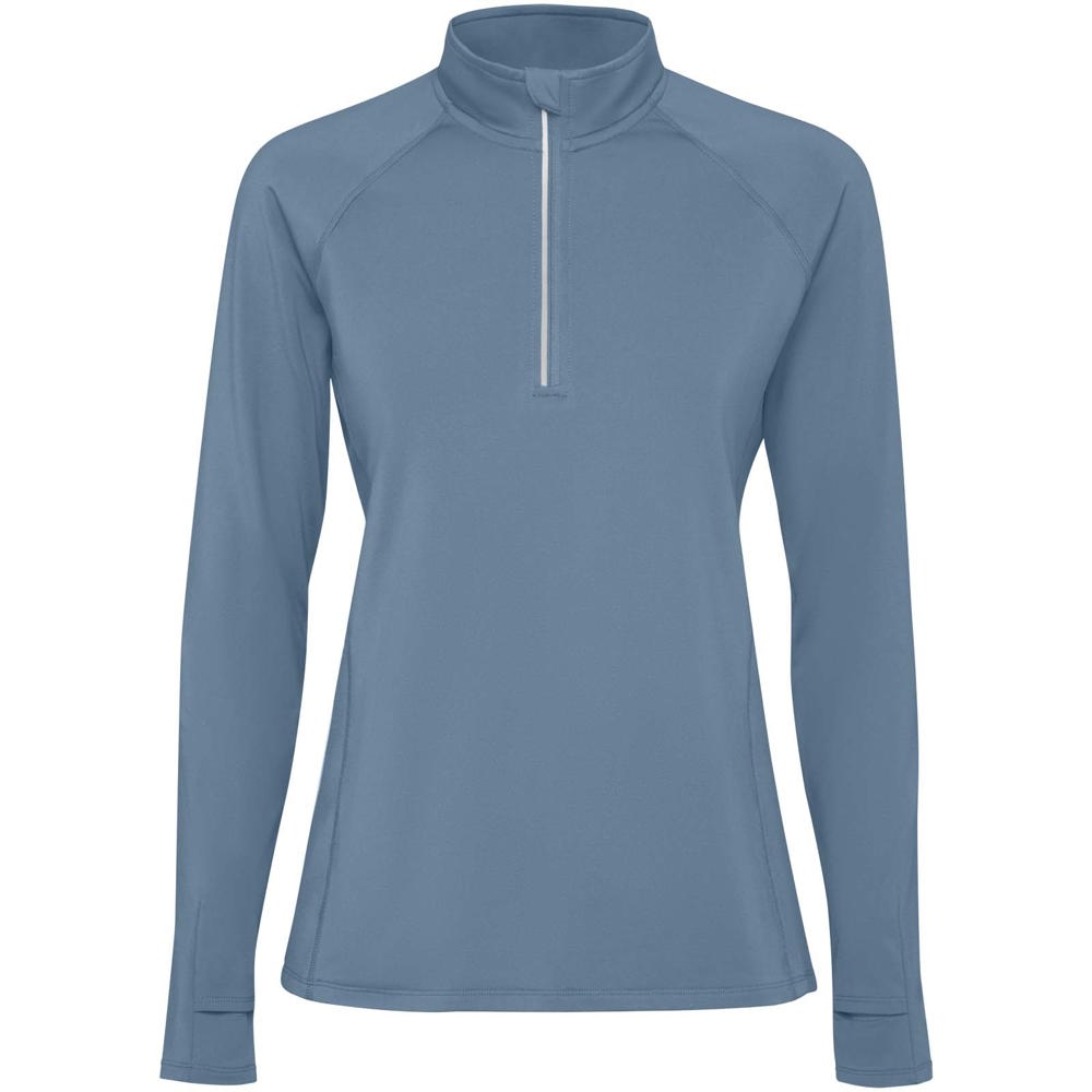 Estambul Half-Zip Sweatshirt für Damen - sturmblau