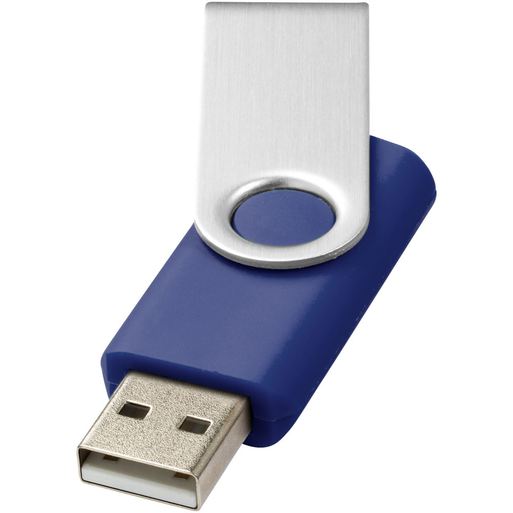Rotate-Basic 2 GB USB-Stick - blau, silber